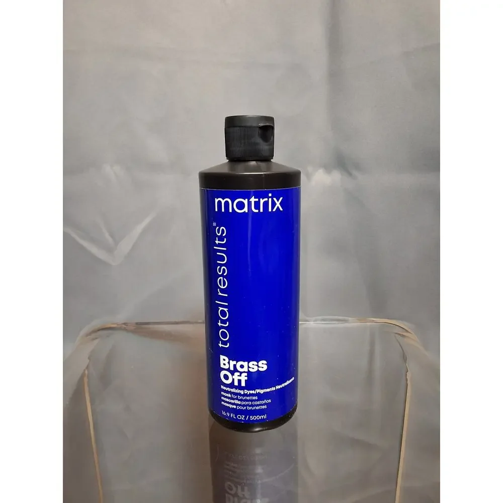 Matrix Total Results Brass Off Hair Mask for Brunettes 16.9oz Conditioner